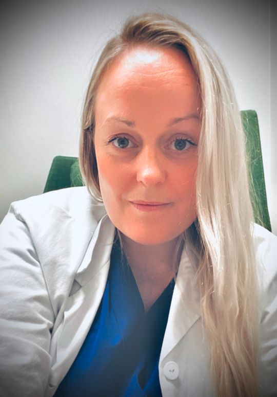 Psykolog med pasient